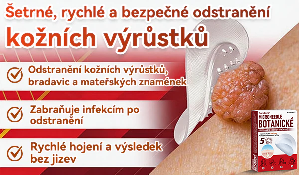 ✨PuraCure® Mikrojehličková botanická náplast na odstranění bradavic(✅CE certifikace)👍