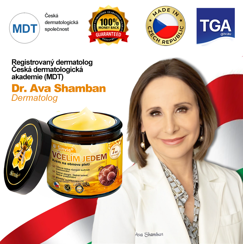 👨‍⚕‍🐝 Sinvie® Krém na obnovu pleti s včelím jedem(👨‍⚕‍CE schváleno)👍✅