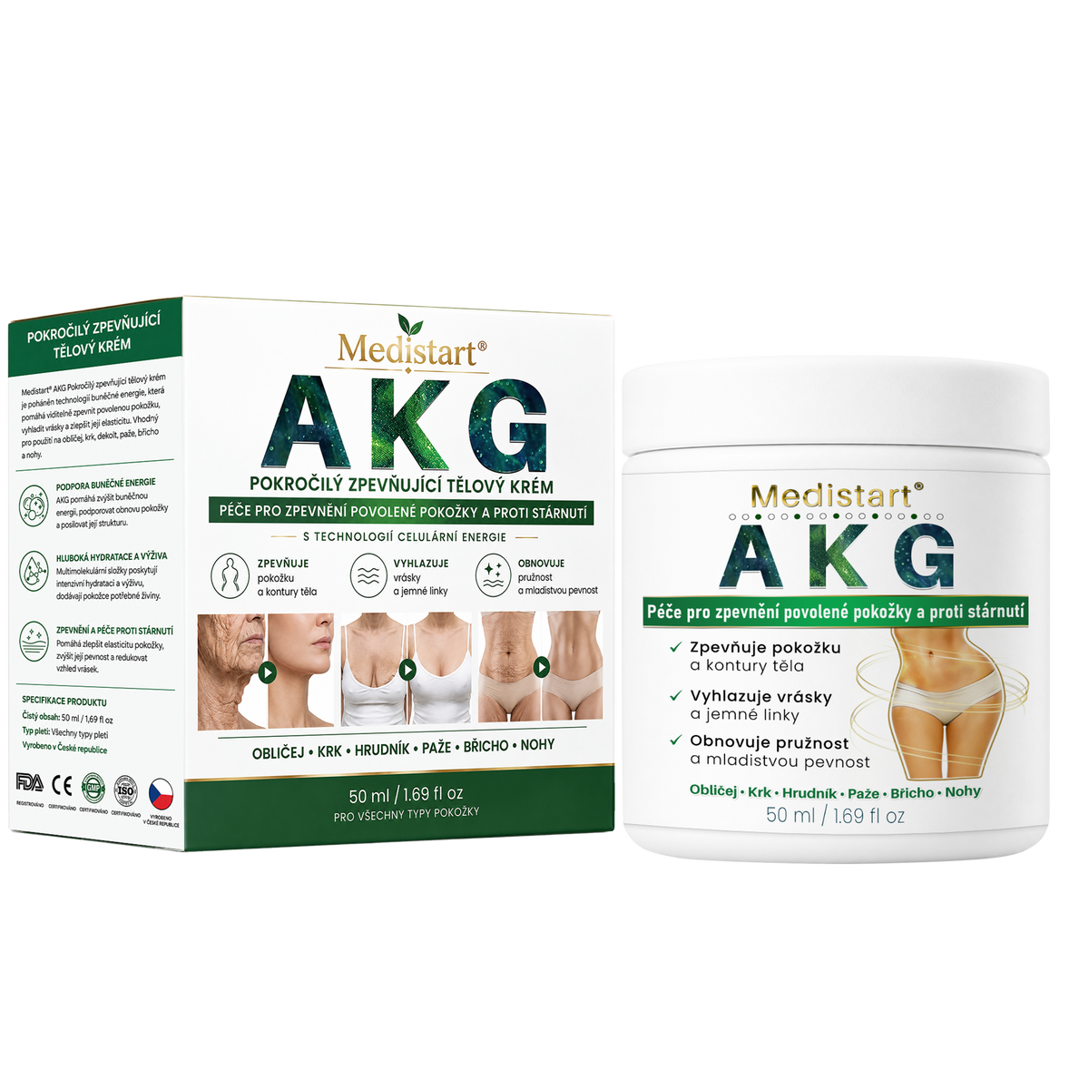 🧑‍⚕️Medistart® AKG ZPEVŇUJÍCÍ PÉČE O PLEŤ & PROTI STÁRNUTÍ