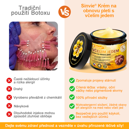 🐝 Sinvie® Krém na obnovu pleti s včelím jedem(👨‍⚕‍Výroba probíhá v souladu s normami GMP)👍✅