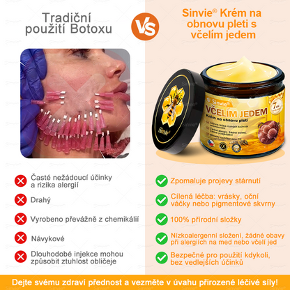 👨‍⚕‍🐝 Sinvie® Krém na obnovu pleti s včelím jedem(👨‍⚕‍CE schváleno)👍✅
